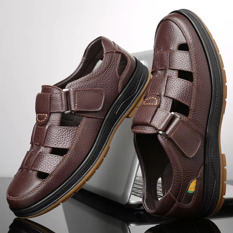 Riverton Fisherman Leather Sandals