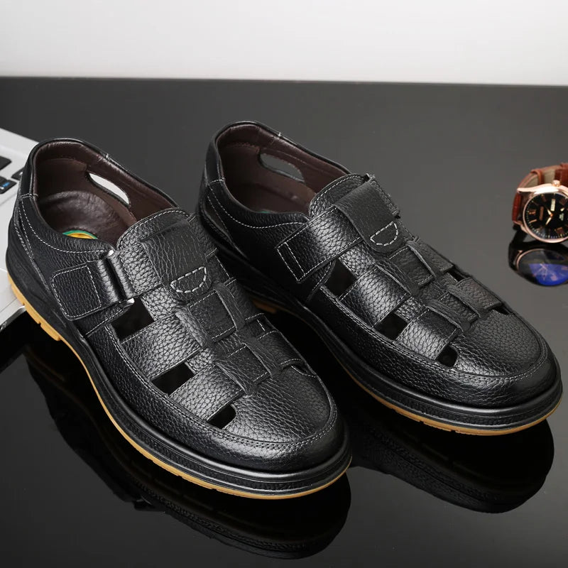 Riverton Fisherman Leather Sandals