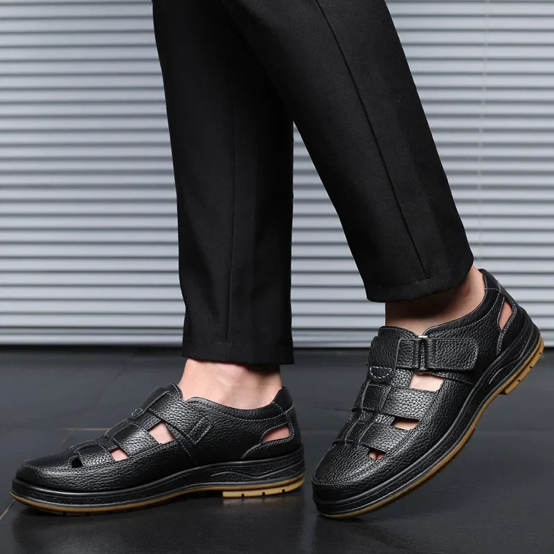 Riverton Fisherman Leather Sandals