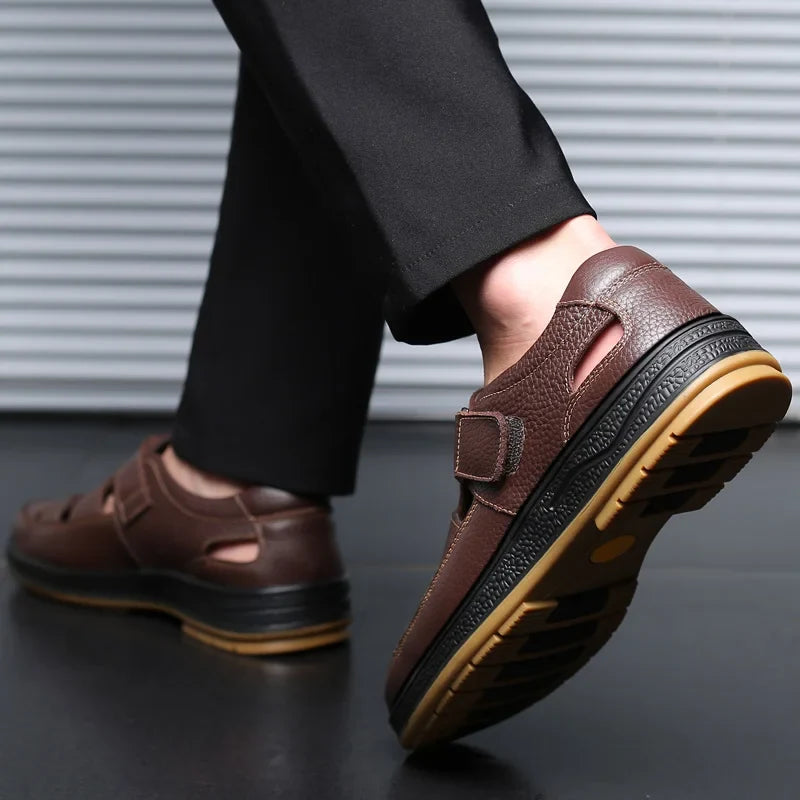 Riverton Fisherman Leather Sandals