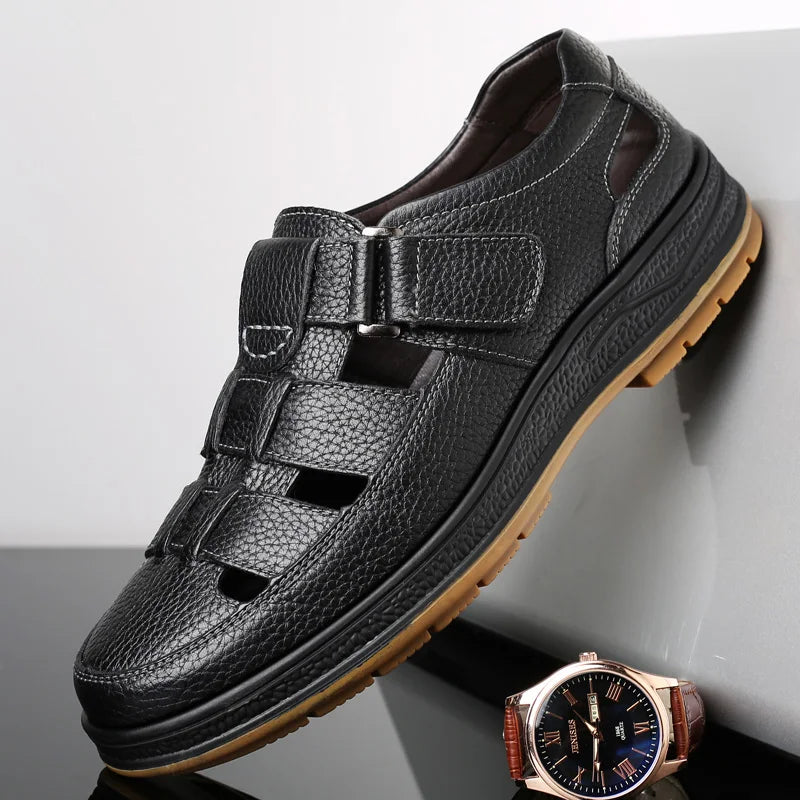 Riverton Fisherman Leather Sandals
